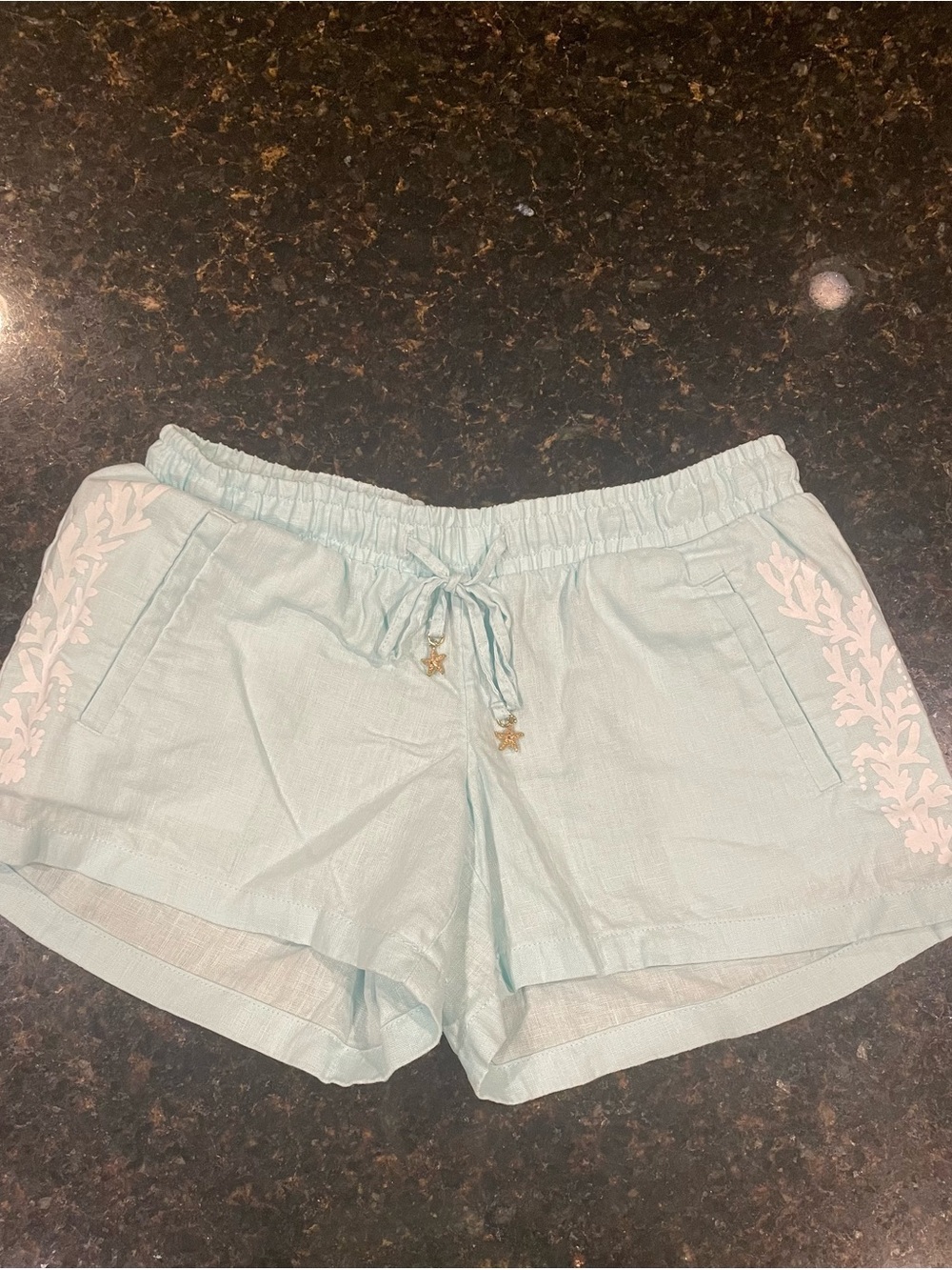 Lilly Pulitzer linen Seafoam green Women’s Shorts